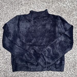 EUC Universal Thread Black Mock Neck Sweater Size Small
